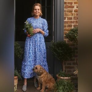 Pink City Prints High Neck Isabel Dress